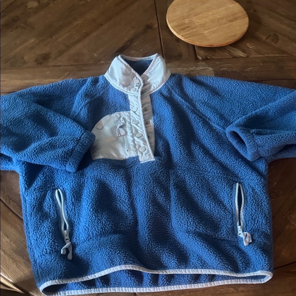 Blue Fleece  Sweater